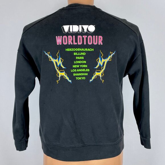 NWOT DISCONTINUED Adidas X LEGO VIDIYO Sweatshirt Sz L Retro 80s Music Street - Picture 4 of 8